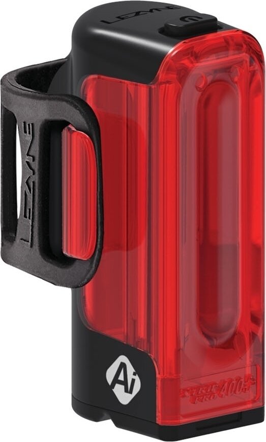 Éclairage de vélo Lezyne Strip Pro Ai Alert 400+ Black 400 lm Éclairage de vélo