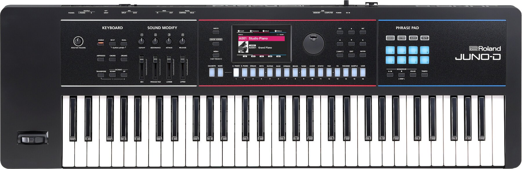 Synthétiseur Roland Juno-D6 Synthétiseur