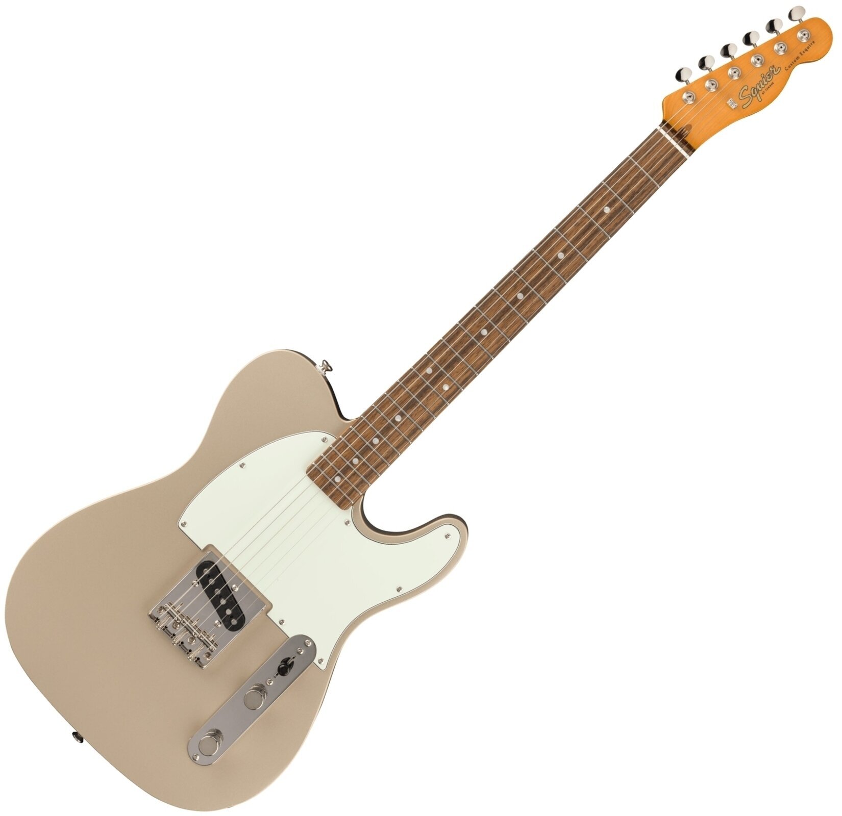 Guitare électrique Fender Squier FSR Classic Vibe '60s Custom Esquire LRL Shoreline Gold Guitare électrique