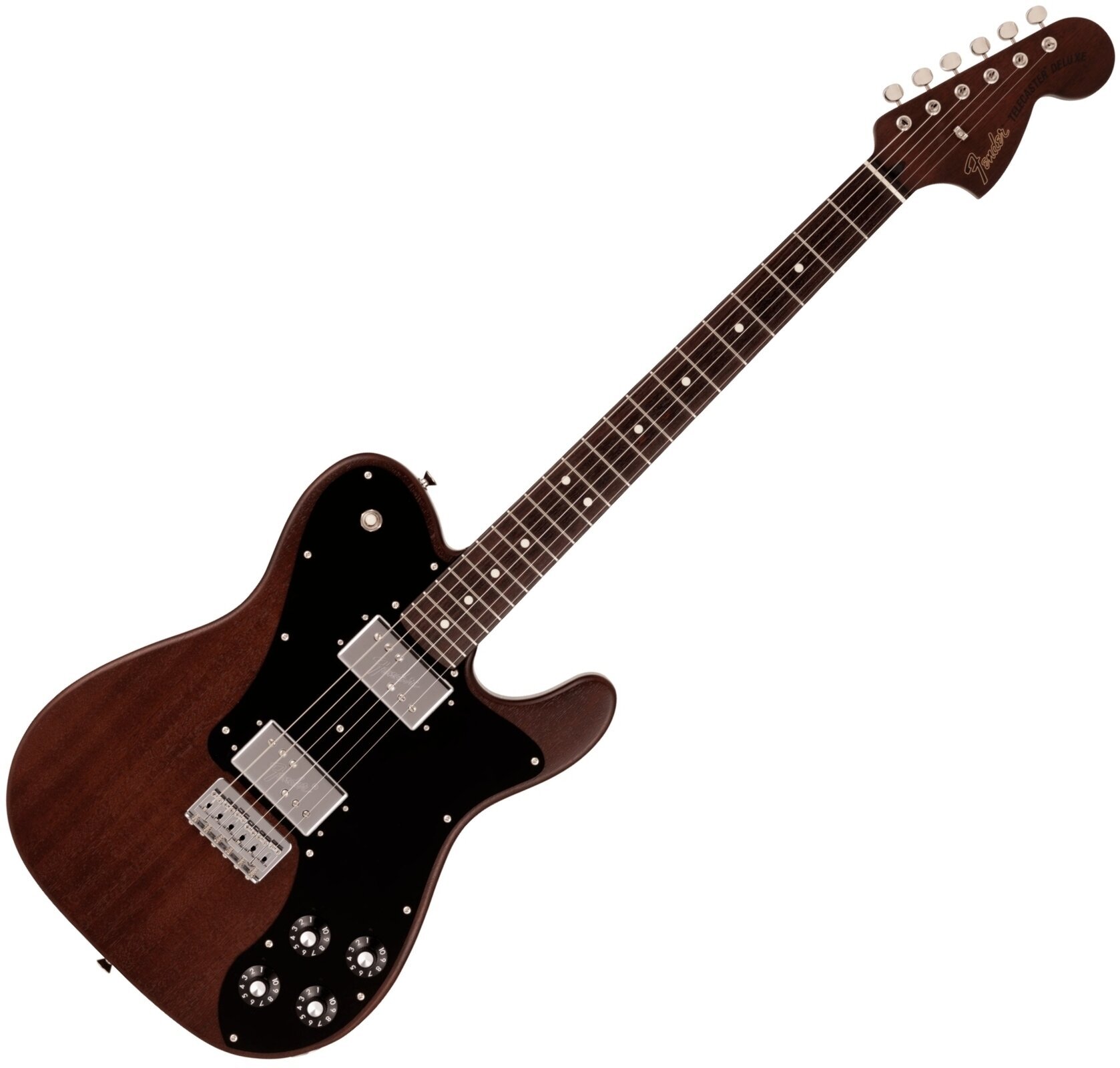 Elektrische gitaar Fender MIJ Telecaster Deluxe Mahogany RW Elektrische gitaar