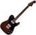 Guitare électrique Fender MIJ Telecaster Deluxe Mahogany RW Mahogany Stain Guitare électrique