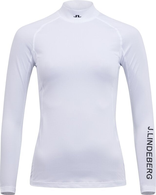 Ropa térmica J.Lindeberg Asa Soft Compression Top Blanco L Ropa térmica