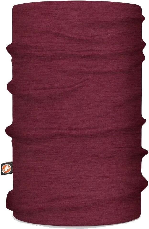 Καπέλο Ποδηλασίας Castelli Merino Barbaresco Red UNI Προστατευτικό λαιμού