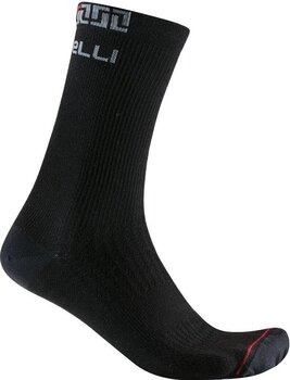 Chaussettes de cyclisme Castelli Bandito Merino 18 Black L/XL Chaussettes de cyclisme - 1