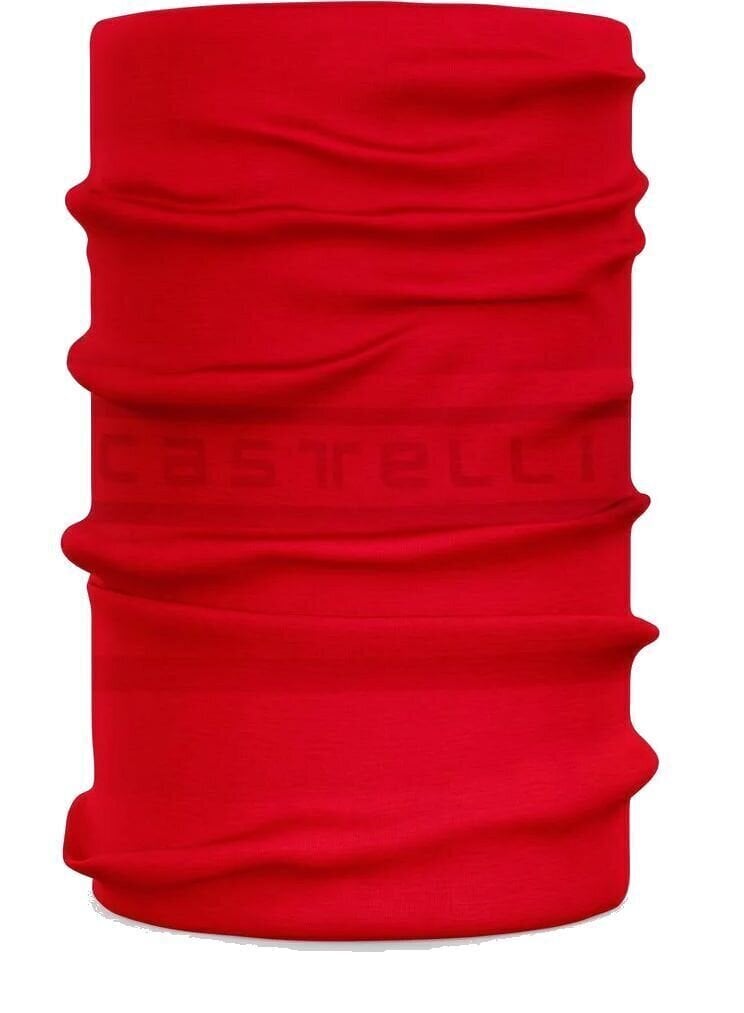 Czapka rowerowa Castelli Pro Thermal Red UNI Ogrzewacz szyi