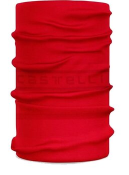 Cappellino da ciclismo Castelli Pro Thermal Red UNI Scaldacollo - 1