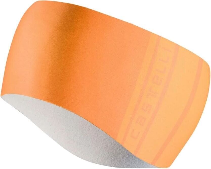 Casquette de cyclisme Castelli Pro Thermal 2 Vivid Orange UNI Bandeau