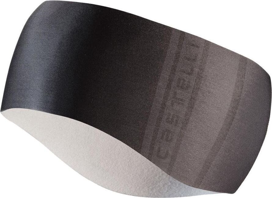 Casquette de cyclisme Castelli Pro Thermal 2 W Light Black UNI Bandeau