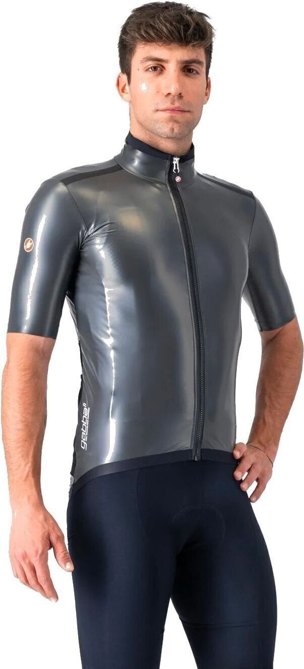 Chaqueta de ciclismo, chaleco Castelli Gabba R Short Sleeve Chaqueta Black M Chaqueta de ciclismo, chaleco