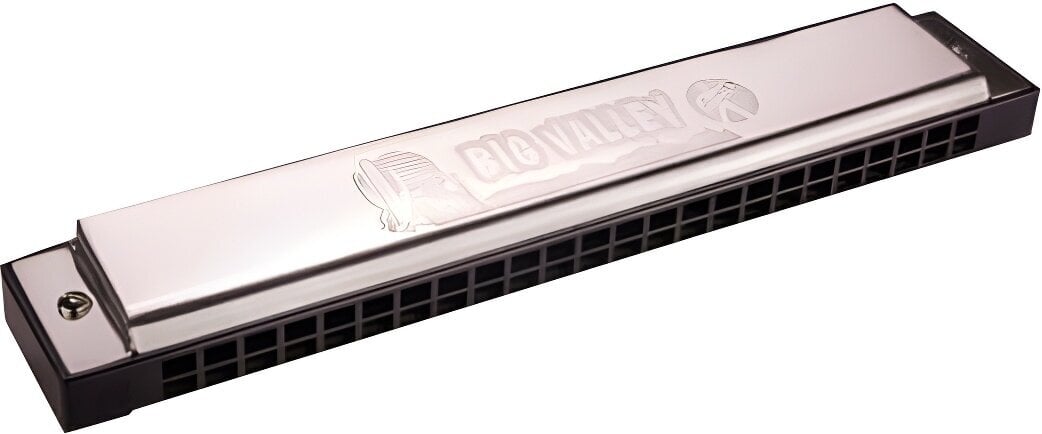 Diatonische mondharmonica Hohner Big Valley D Diatonische mondharmonica