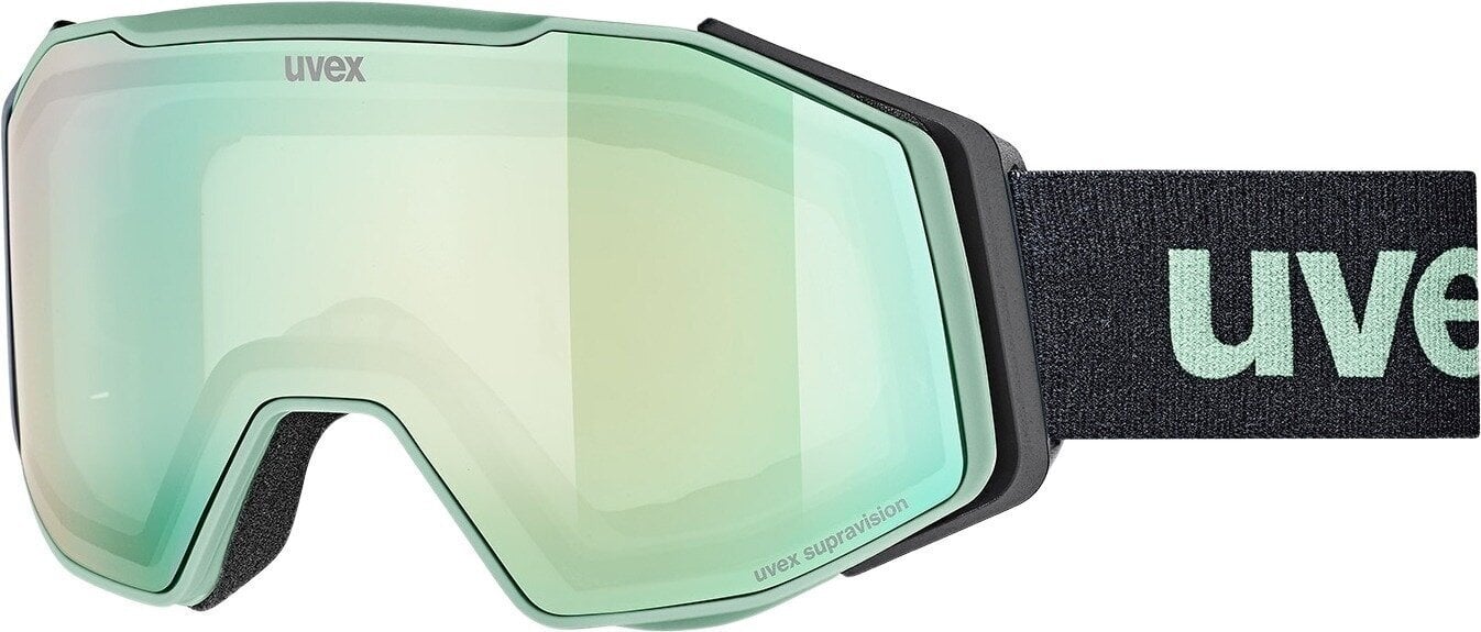 Ski Goggles UVEX Gravity FM Oxid Green Mat/Mirror Opal Ski Goggles