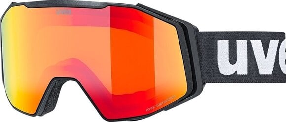 Ochelari pentru schi UVEX Gravity FM Black Mat/Mirror Red Ochelari pentru schi - 1