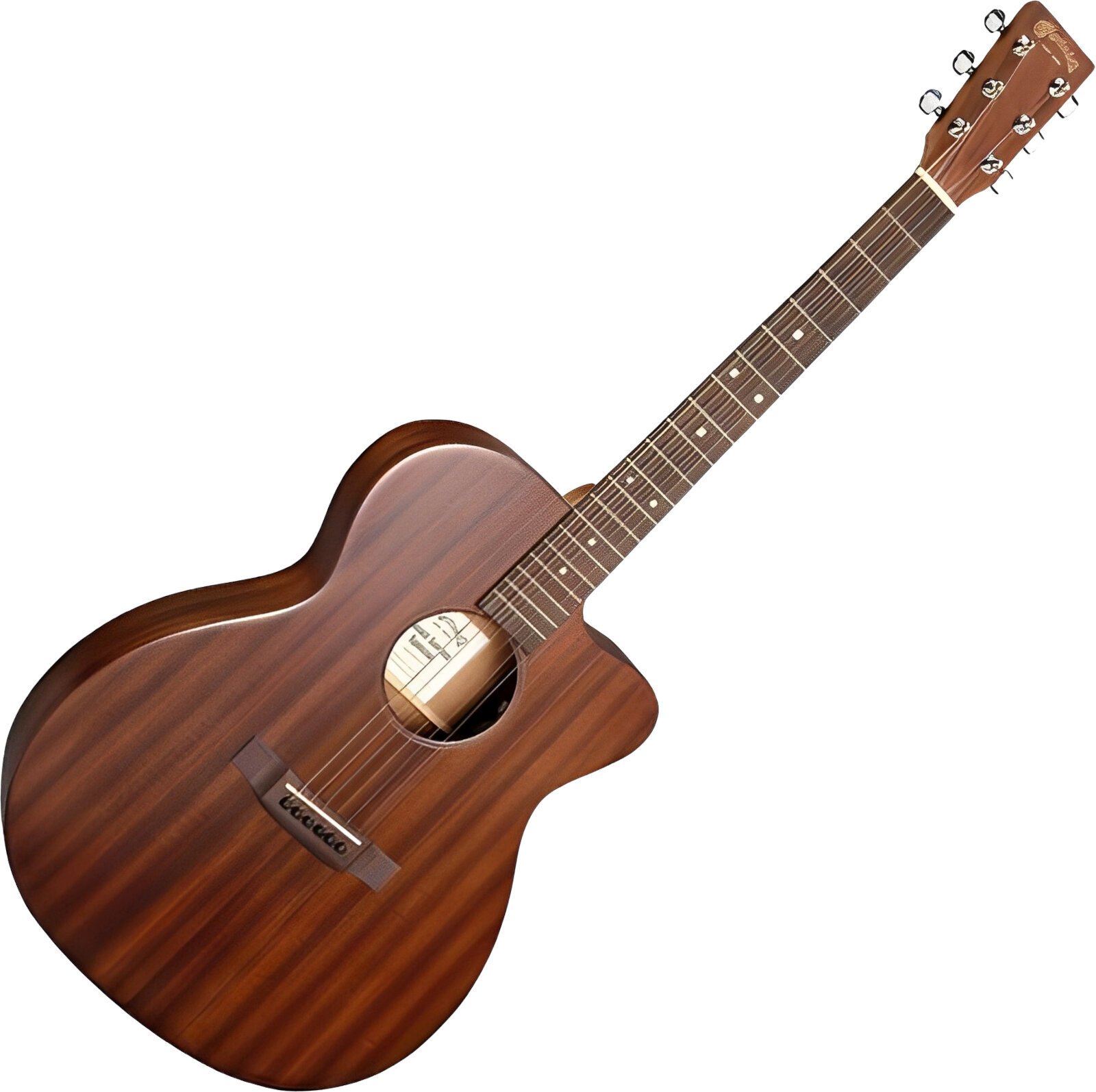 Jumbo elektro-akoestische gitaar Martin 000C-10E Natural Jumbo elektro-akoestische gitaar