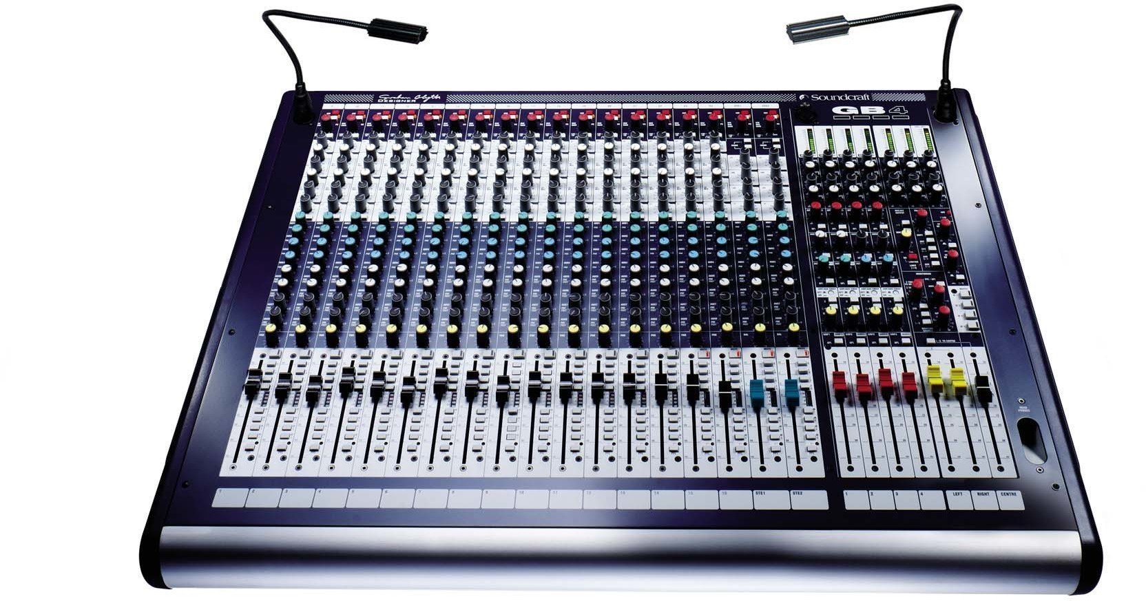Table de mixage analogique Soundcraft GB4-16CH