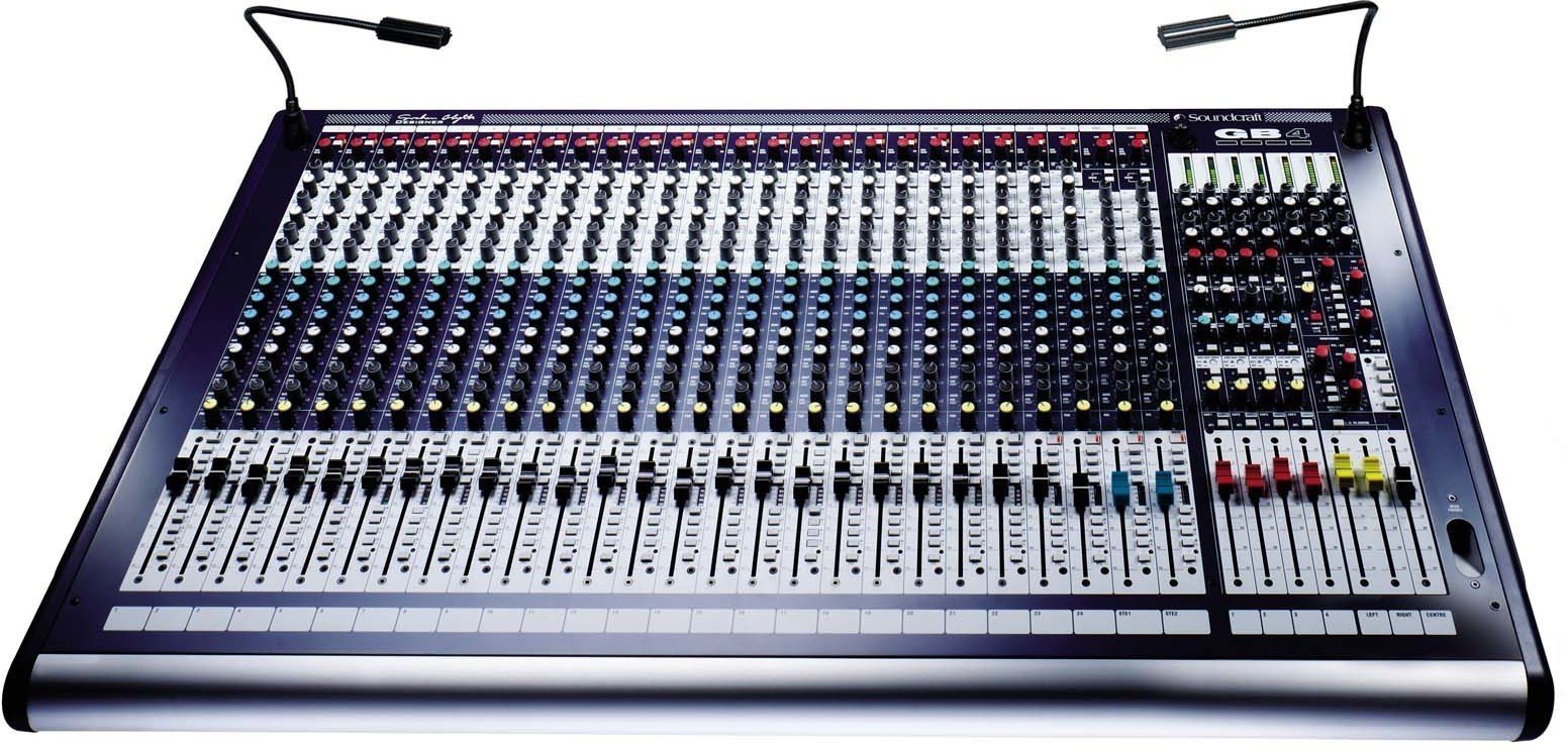 Table de mixage analogique Soundcraft GB4-24CH