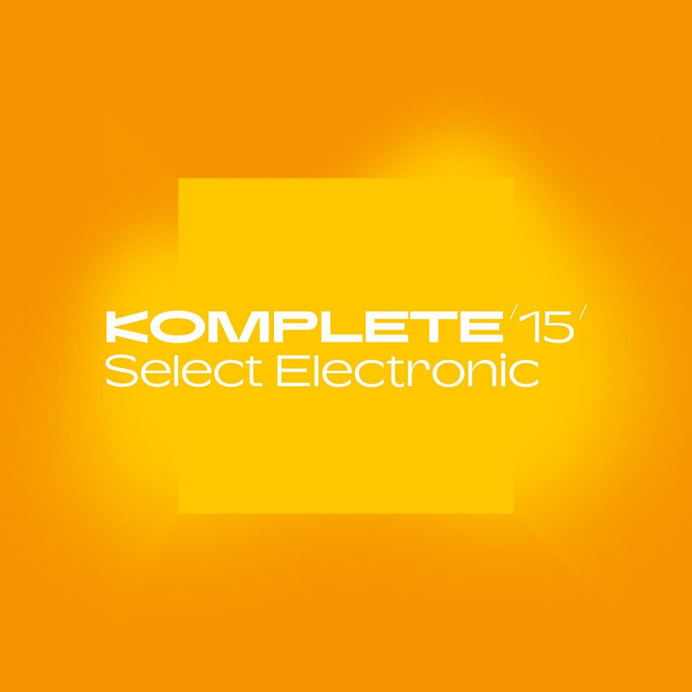 Tonstudio-Software Plug-In Effekt Native Instruments Komplete 15 Select Electronic (Digitales Produkt)