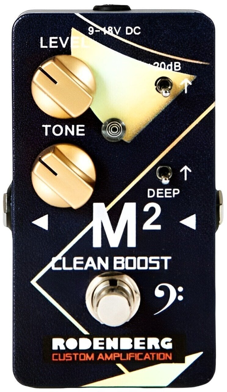 Bassguitar Effects Pedal Rodenberg M2 Boost Bassguitar Effects Pedal