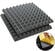 Akusztikai panel Veles-X Acoustic Pyramids Self-Adhesive 50 x 50 x 5 cm Anthracite Akusztikai panel