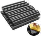 Veles-X Acoustic Self-Adhesive Wedges 50 x 50 x 5 cm Anthracite Absorbent Schaumstoffplatte