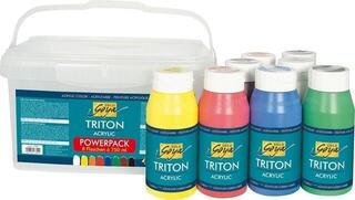 Tinta acrílica Kreul Solo Goya Triton Set of Acrylic Paints 8 x 750 ml
