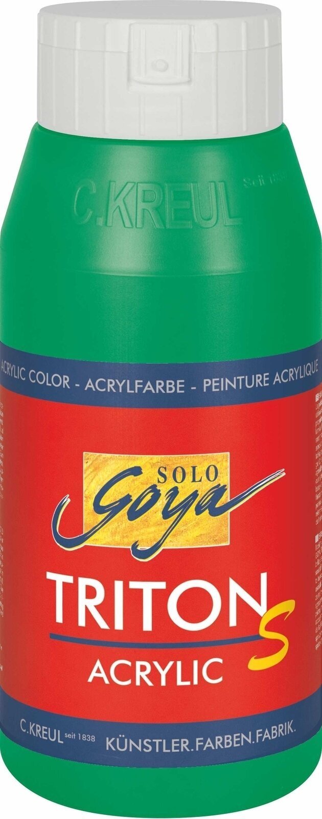 Peinture acrylique Kreul Triton S Peinture acrylique Permanent Green 750 ml 1 pc