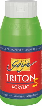 Culoare acrilică Kreul Triton S Vopsea acrilică Yellowish Green 750 ml 1 buc - 1