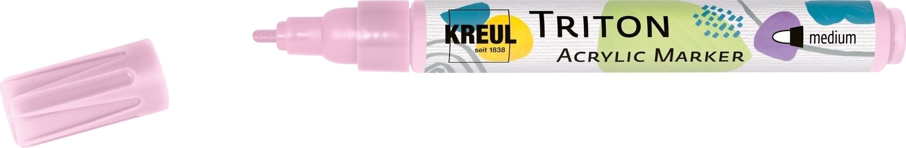 Filzstift Kreul Triton Textilmarker 1 - 3 mm Delicate Rose 1 Stck