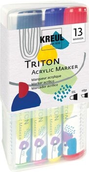 Huopakynä Kreul Triton Sarja tekstiilimerkkejä 13 pcs - 1