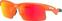 Lunettes de sport Oakley Capacitor 90130762 Matte Neon Orange/Prizm Ruby Lunettes de sport
