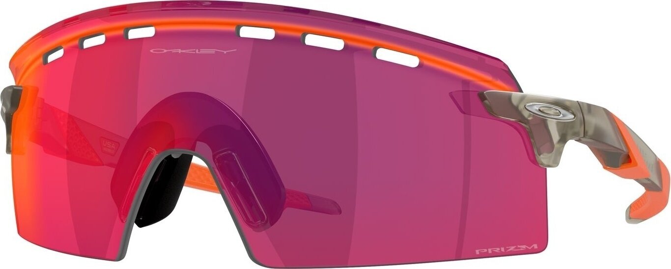 Kerékpáros szemüveg Oakley Encoder Strike Vented 92352039 Matte Grey Ink/Prizm Road Kerékpáros szemüveg