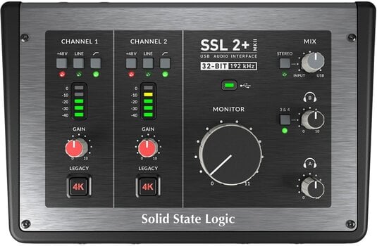 USB Audio Interface Solid State Logic SSL 2+ MKII USB Audio Interface - 1