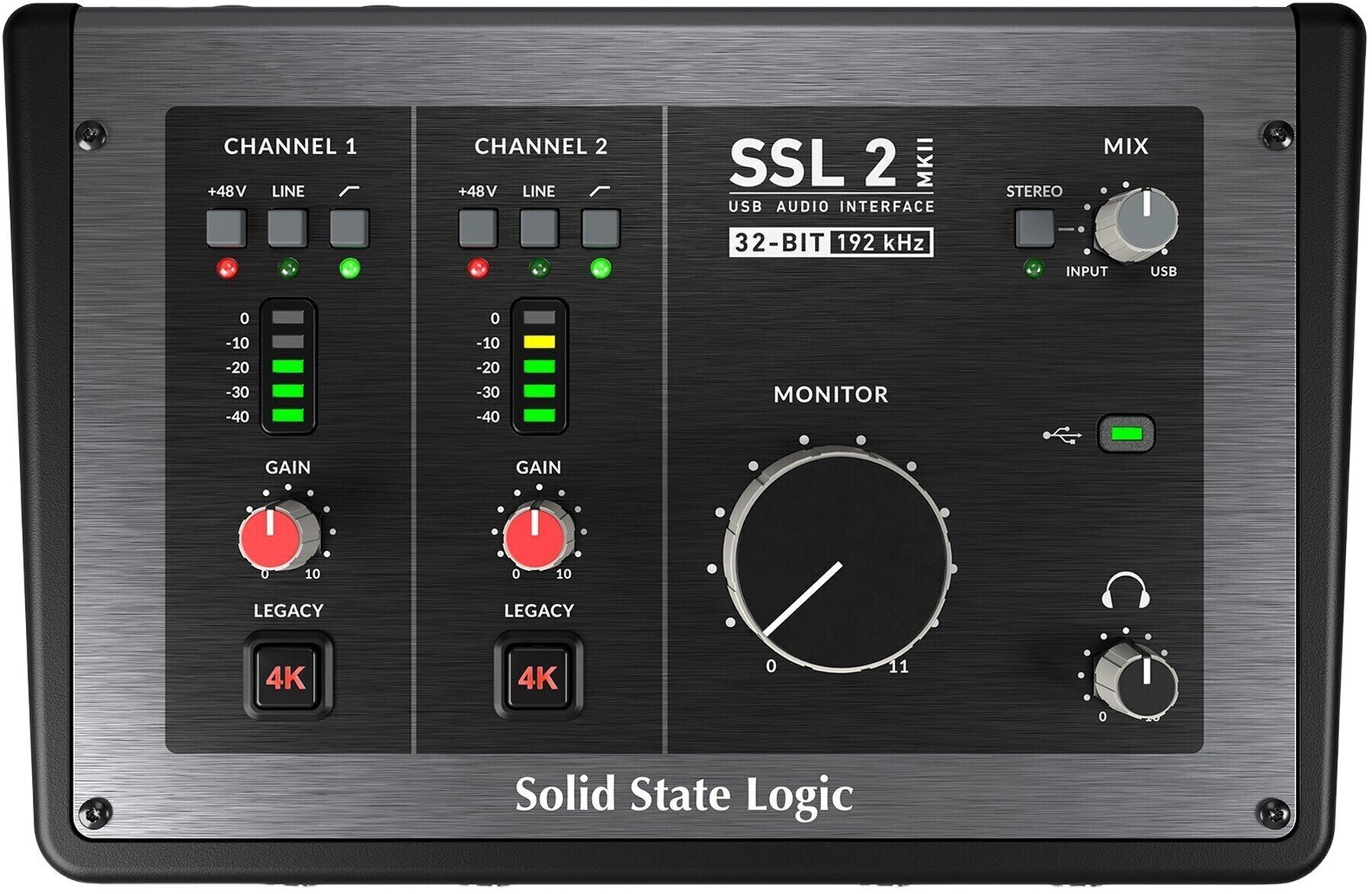 USB Audio Interface Solid State Logic SSL 2 MKII USB Audio Interface