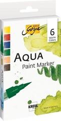 Felt-Tip Pen Kreul 18185 Set of Brushpens Warm Colours 6 pcs