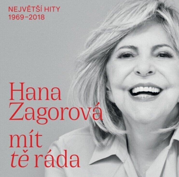 Грамофонна плоча Hana Zagorová - Mít tě ráda / Největší hity 1969-2018 (2 LP)