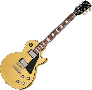 Elektromos gitár Gibson Les Paul Standard 60s Mahogany Top TV Yellow Elektromos gitár - 1