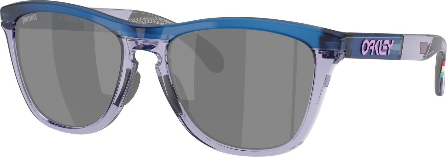 Óculos lifestyle Oakley Frogskins Range 92841655 Matte Trans Blue/Prizm Black Óculos lifestyle