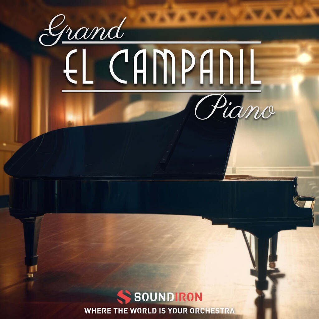 Bibliothèques de sons pour sampler Soundiron Grand El Campanil Piano (Produit numérique)