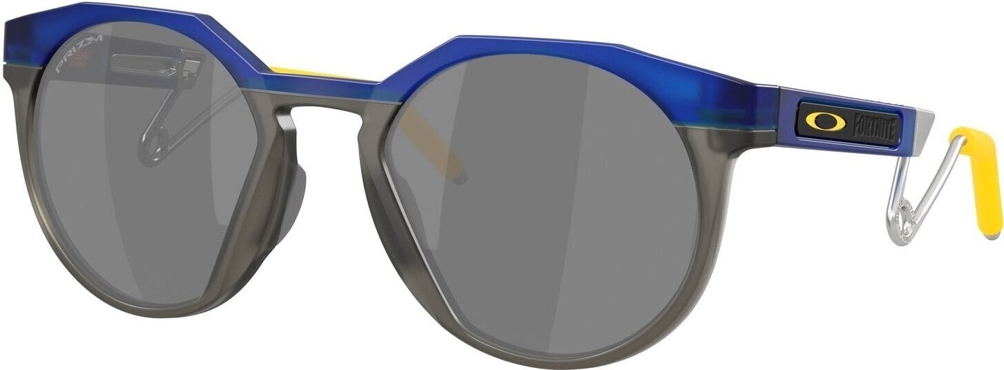 Lifestyle Glasses Oakley HSTN Metal 92790652 Trans Crystal Blue/Prizm Black Lifestyle Glasses