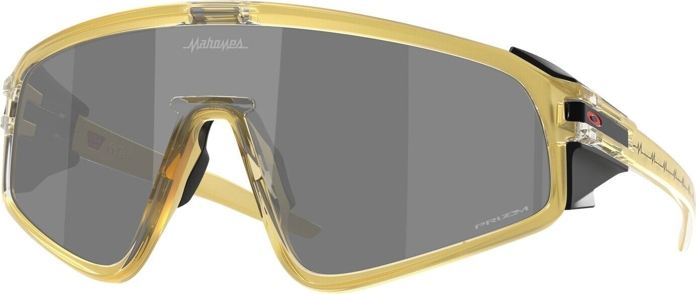 Kerékpáros szemüveg Oakley Latch Panel 94041435 Gold Glass/Prizm Black Kerékpáros szemüveg