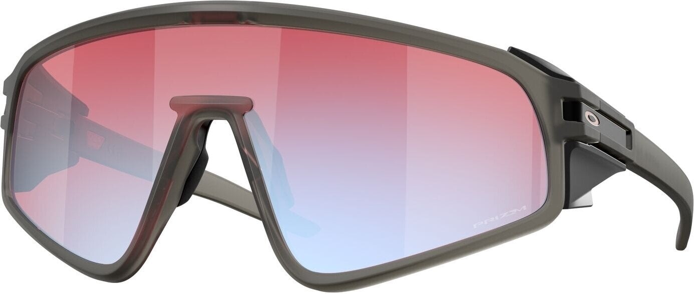 Fietsbril Oakley Latch Panel 94041235 Matte Grey Smoke/Prizm Snow Sapphire Fietsbril