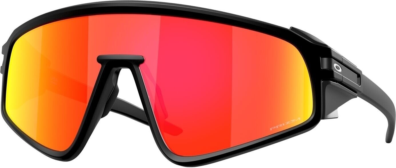 Lunettes vélo Oakley Latch Panel 94041635 Matte Black/Prizm Ruby Lunettes vélo