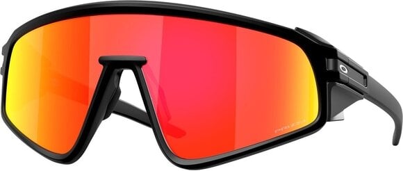 Cycling Glasses Oakley Latch Panel 94041635 Matte Black/Prizm Ruby Cycling Glasses - 1