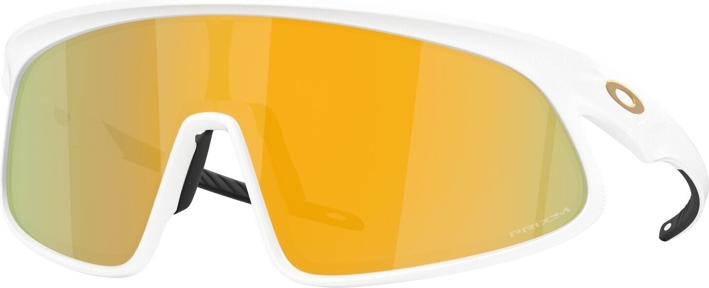 Fietsbril Oakley RSLV 94840449 Matte White/Prizm 24K Fietsbril