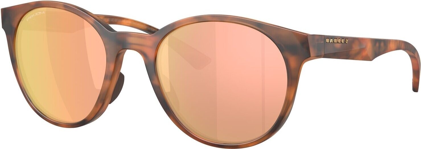 Ochelari de stil de viață Oakley Spindrift 94741452 Matte Ginger Tortoise/Prizm Rose Gold Ochelari de stil de viață