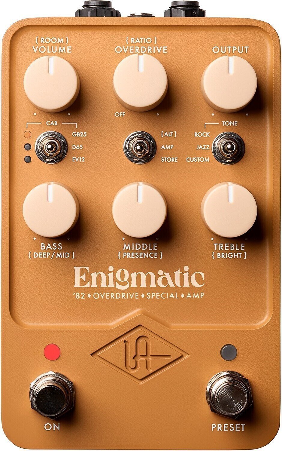 Kitarski ojačevalec Universal Audio UAFX Enigmatic '82 Overdrive Kitarski ojačevalec