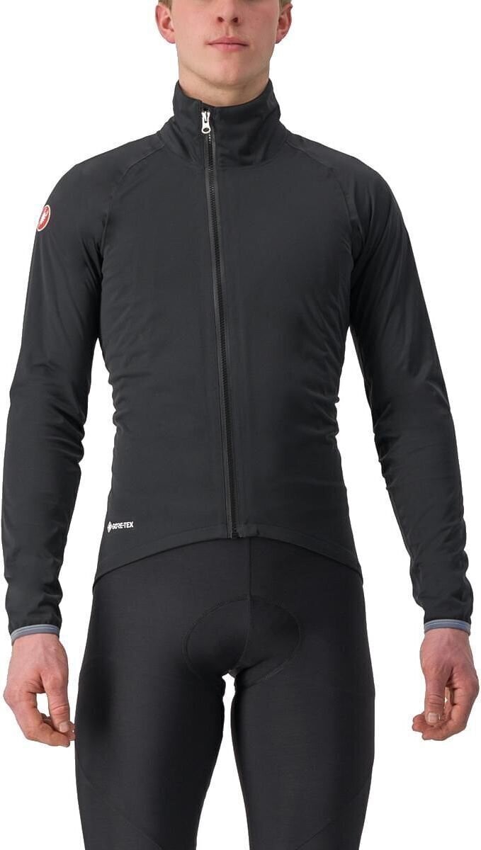 Cycling Jacket, Vest Castelli Gavia Lite Jacket Black S