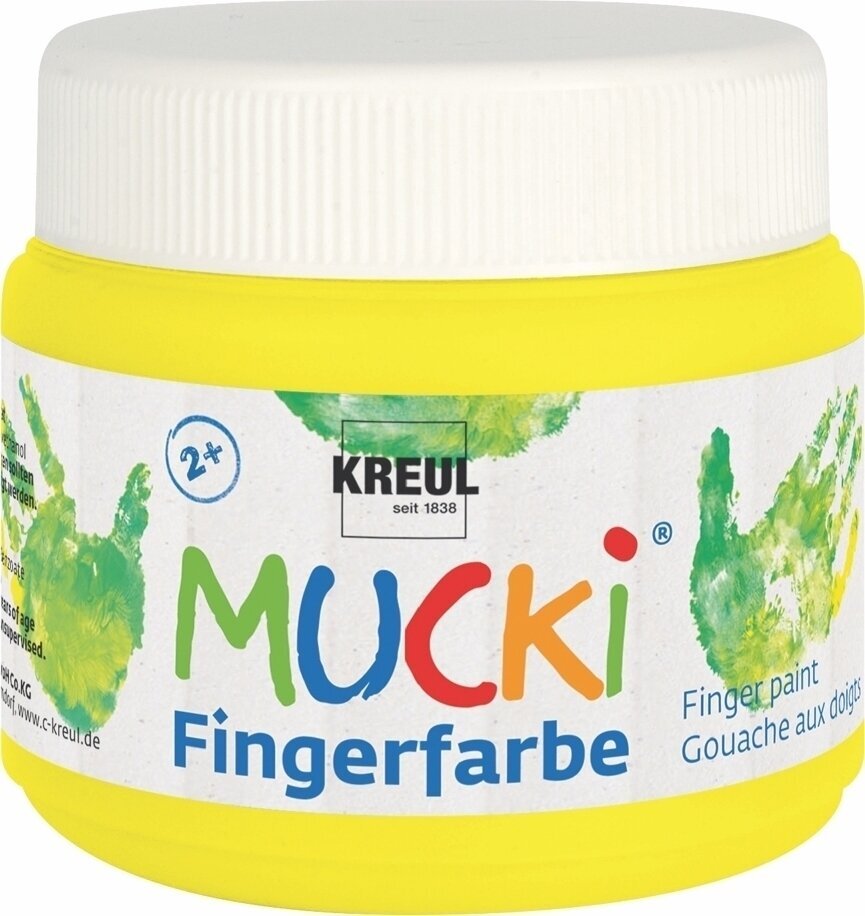 Fingerfarbe Kreul 23126 Fingerfarbe Squeaky Yellow 150 ml 1 Stck