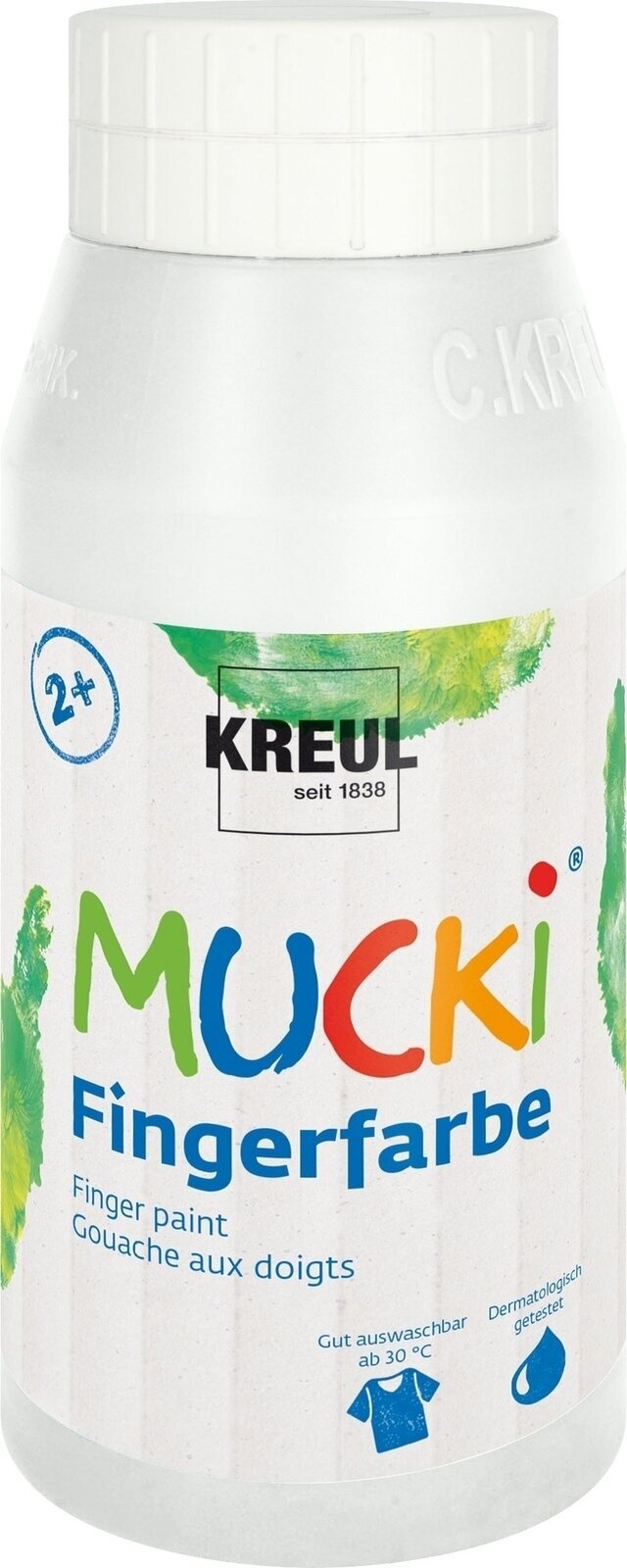 Vingerverf Kreul 23201 Vingerverf White 750 ml 1 stuk