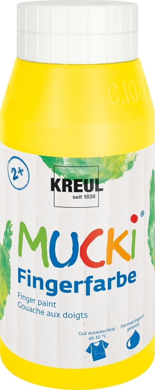 Ujj színe Kreul 23202 Ujj festés Yellow 750 ml 1 db