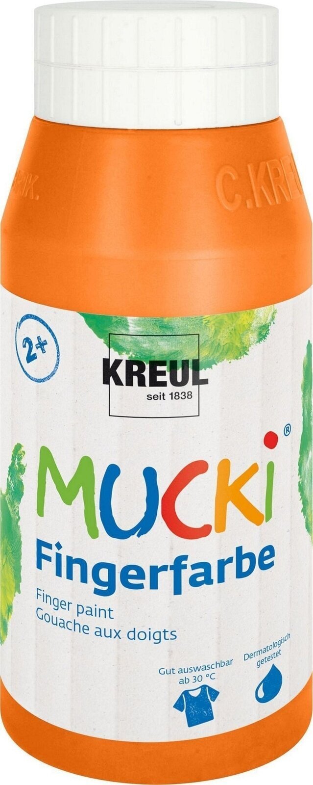 Couleur des doigts Kreul 23203 Peinture au doigt Orange 750 ml 1 pc